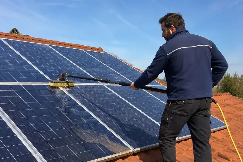 Nettoyage et entretien de panneaux solaires à Saint-Rambert-en-Bugey